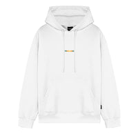 Ribs Gradient Hoodie white