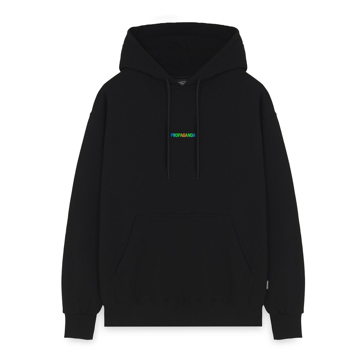 Ribs Neon Hoodie Black