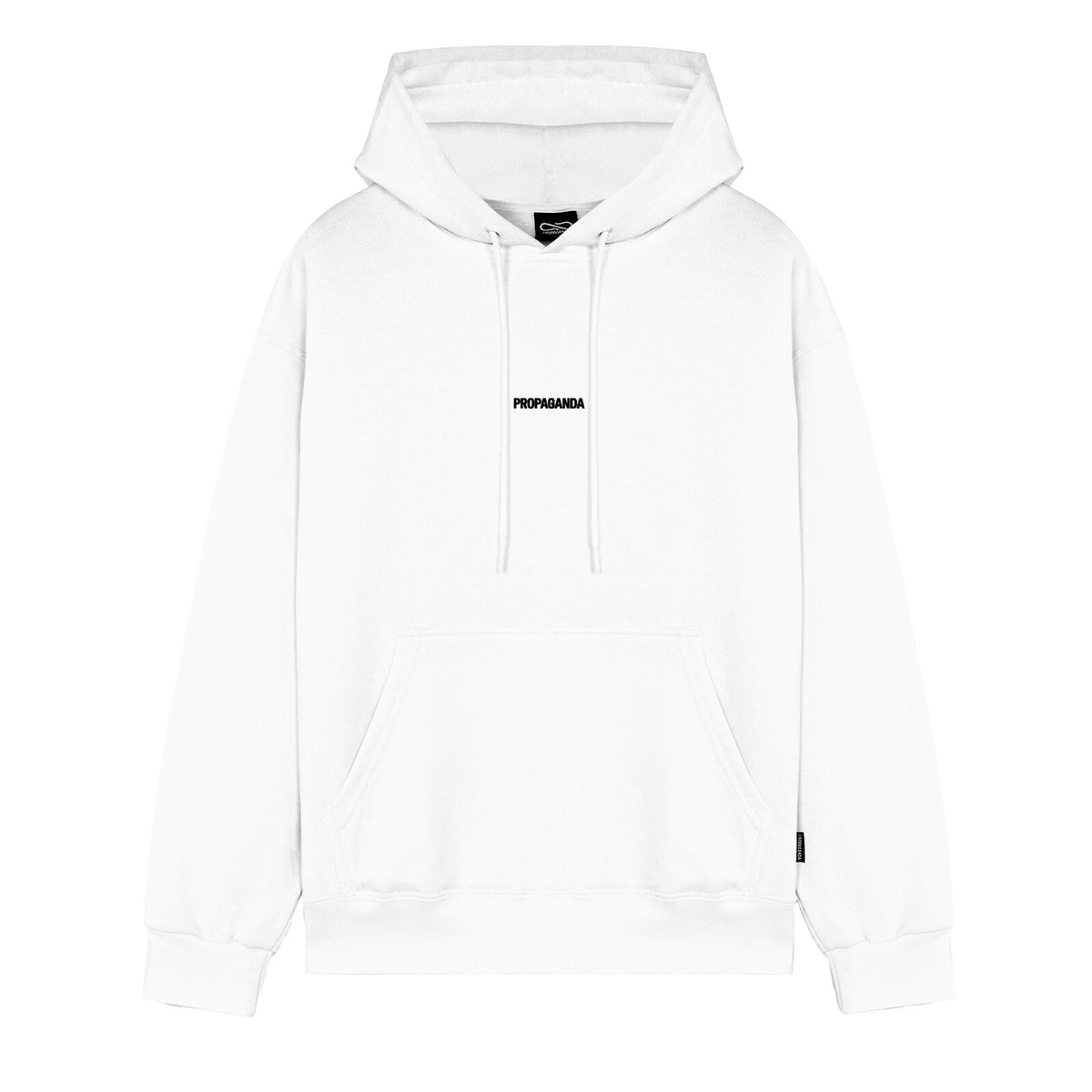 Ribs Coral Hoodie White