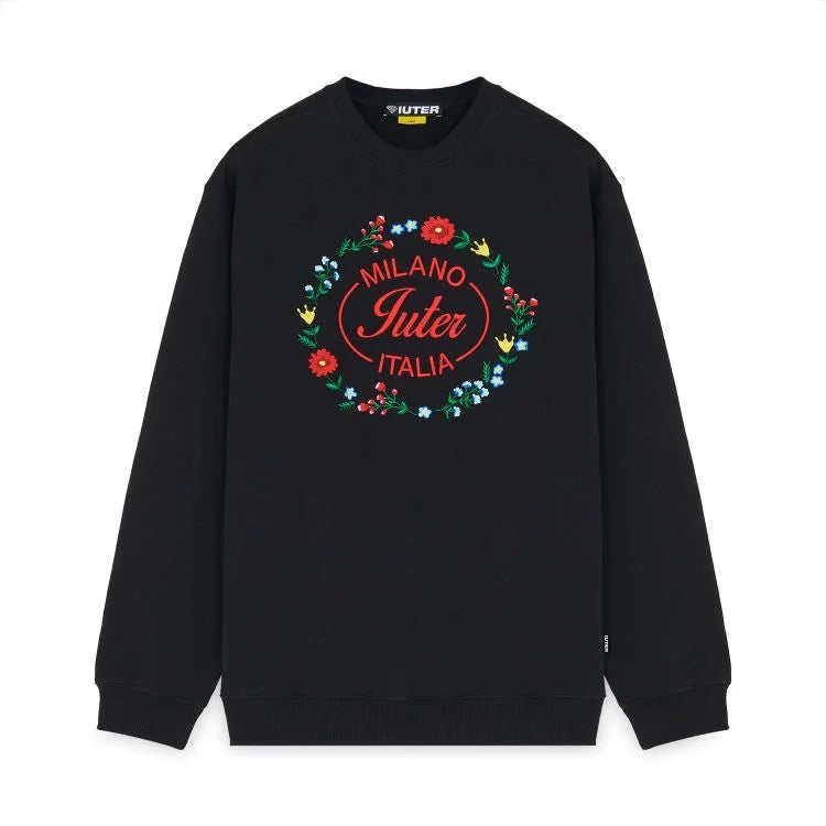 Iuter Milano Flowers Crewneck - Hinky Concept Store