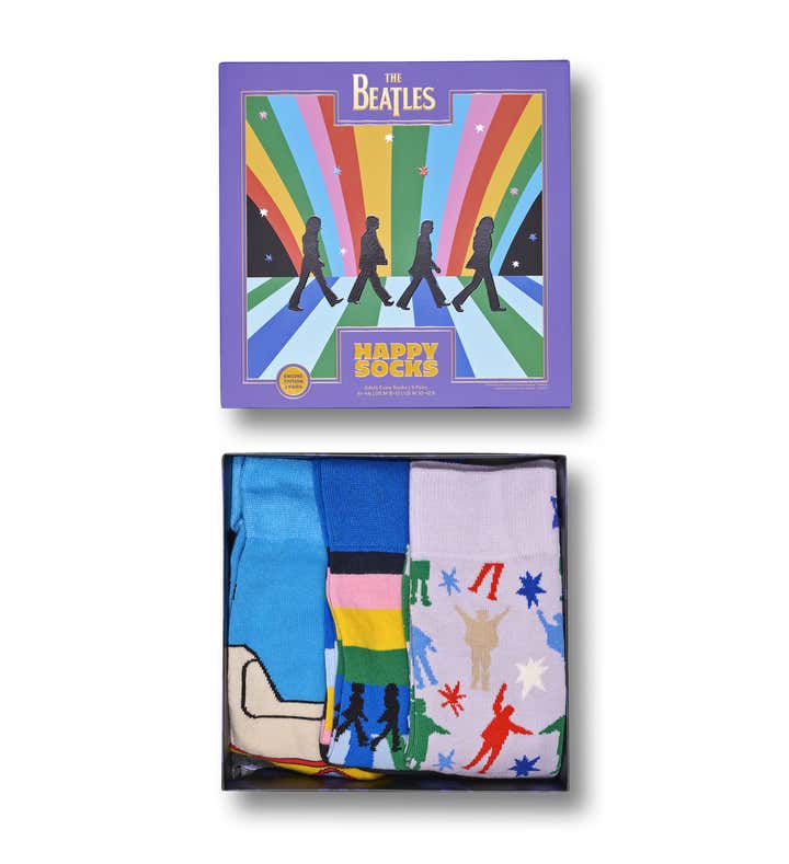 Beatles 3-Pack Socks Gift Set