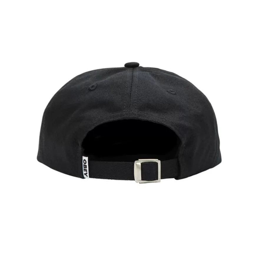 Bold Twill 6 Panel Strapback